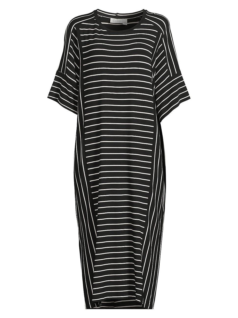 Womens Noele Striped Maxi Dress Product Image