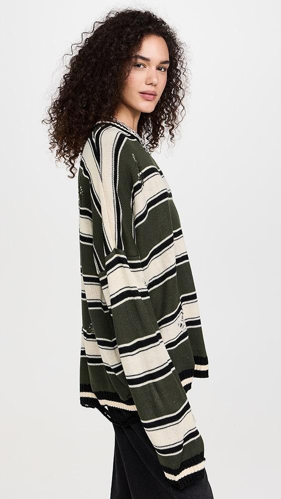 Ragged Priest In Line Knit Sweater | Shopbop Product Image