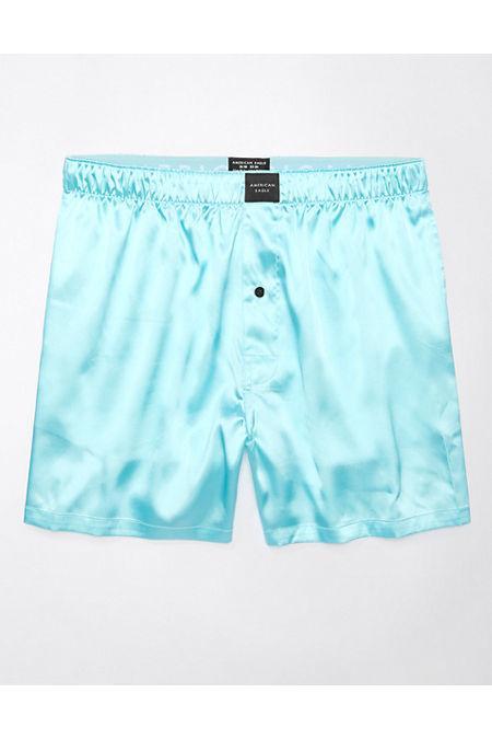 AEO Solid Satin Pocket Boxer Short Men's Product Image