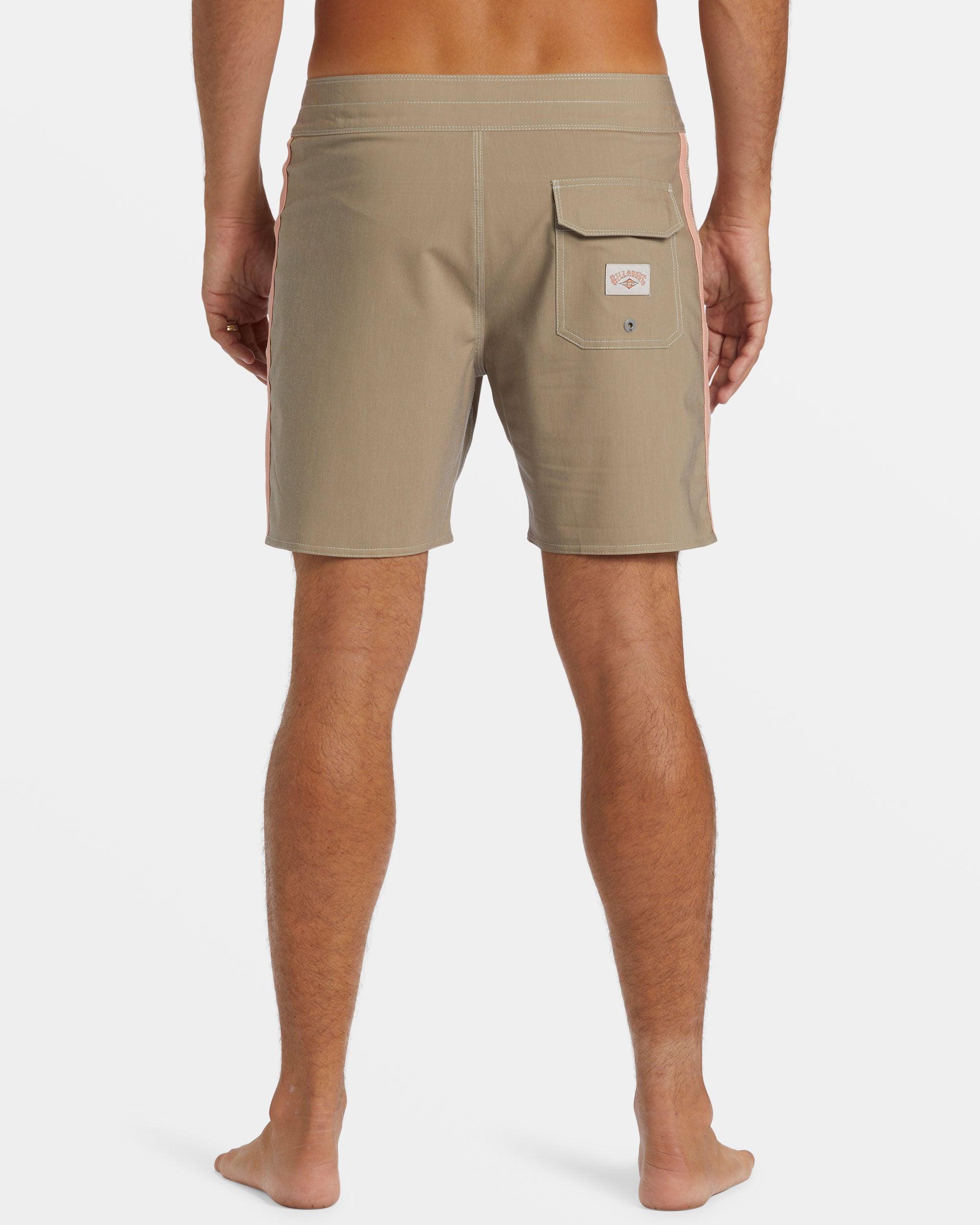 Kirra Pro Performance 17" Boardshorts - Gravel Male Product Image