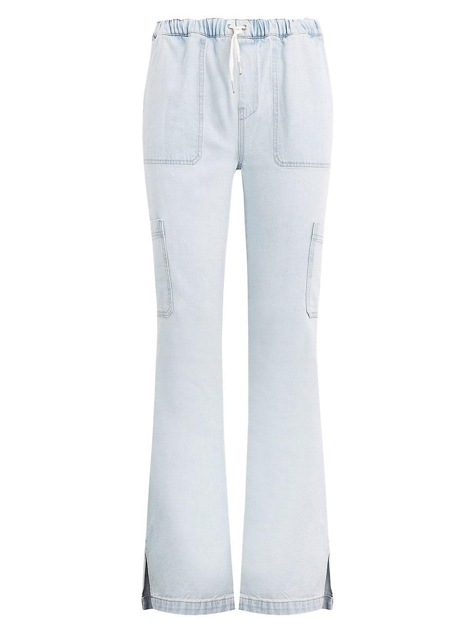 Hudson Jeans Drawstring Cargo Straight Leg Jeans Product Image