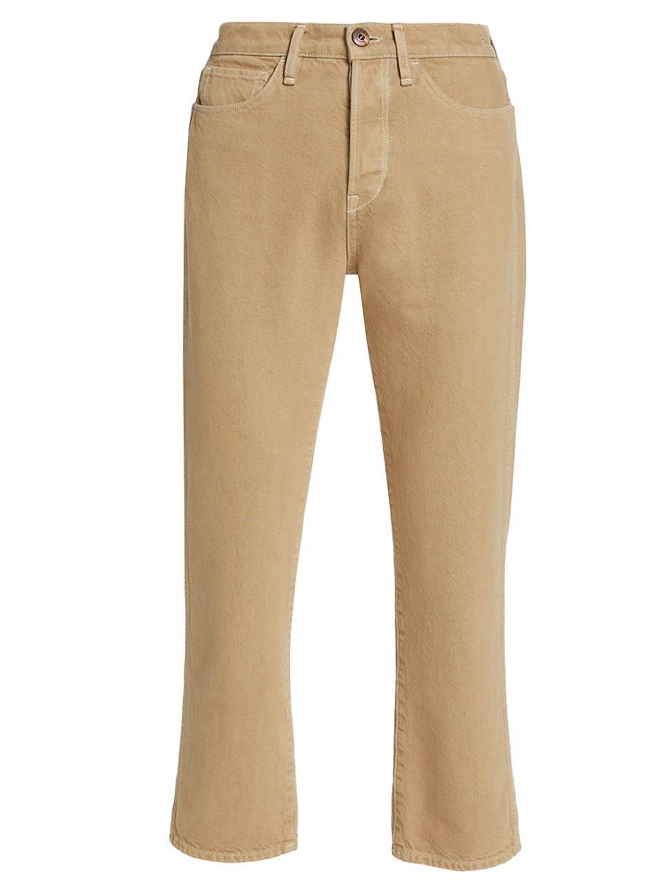 Womens Austin High-Rise Cropped Straight-Leg Jeans Product Image