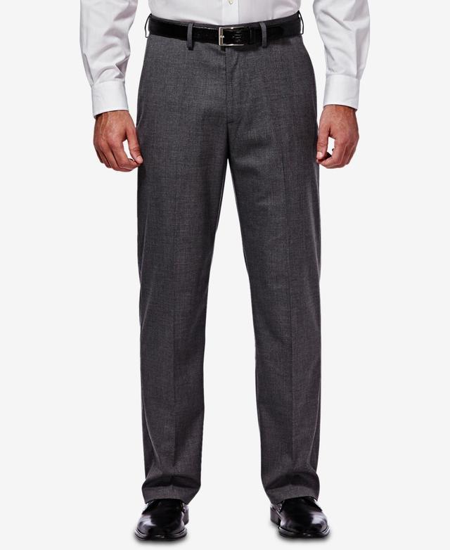 J.m. Haggar Mens Classic/ Regular Fit Stretch Sharkskin Suit Pants Product Image