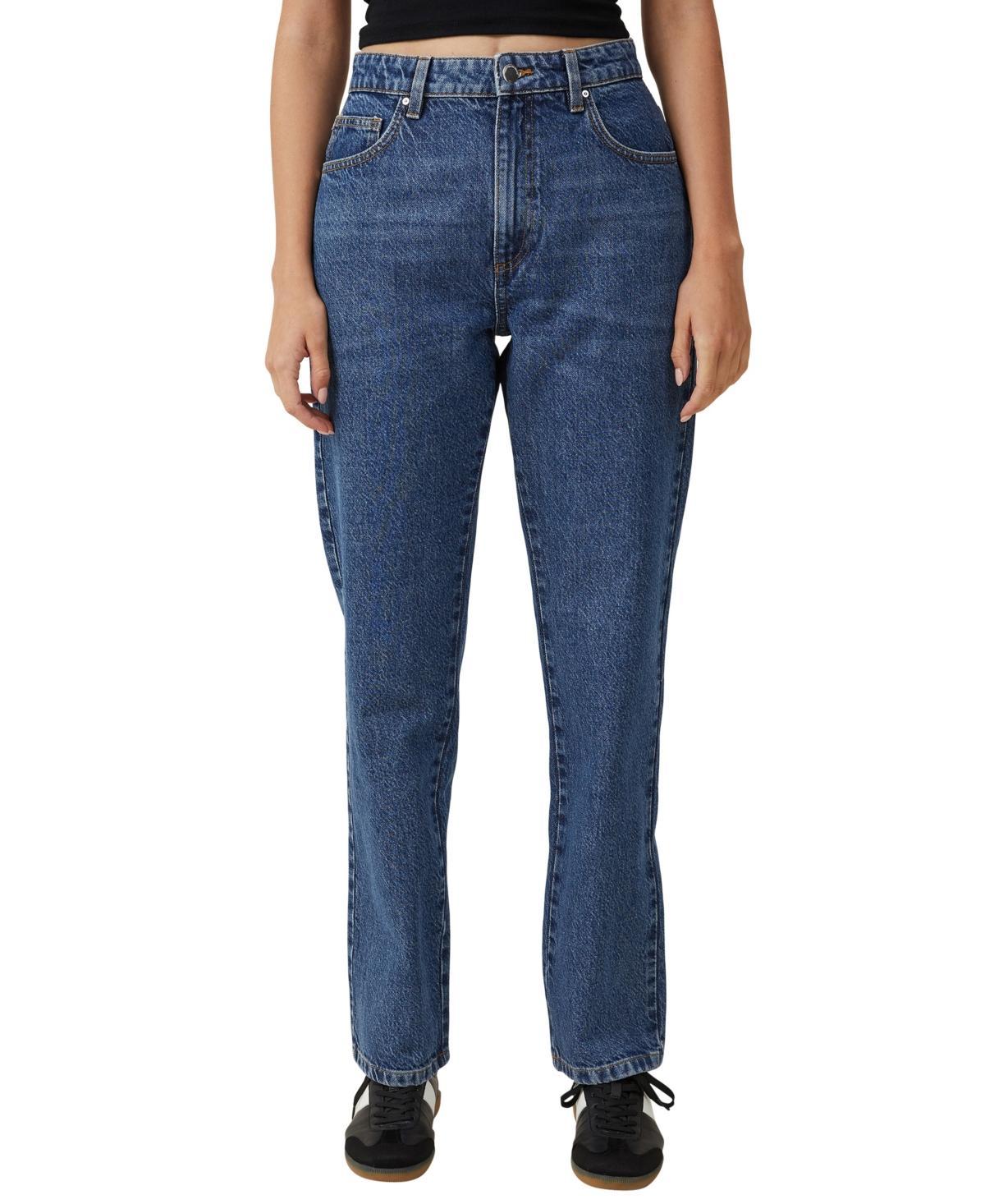 Cotton On Womens Long Straight Jeans Product Image