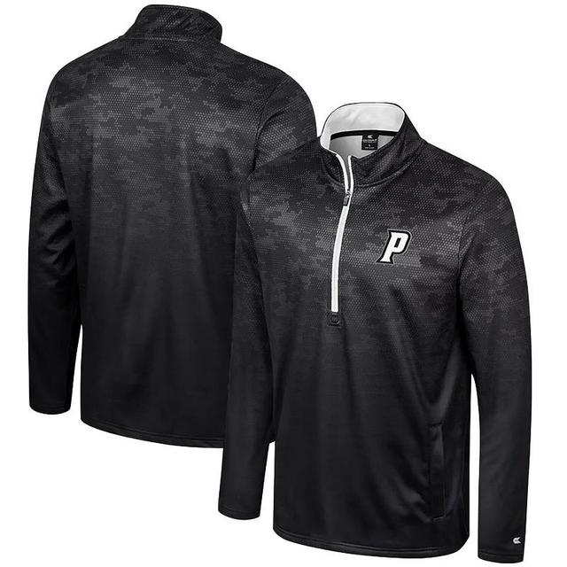 Mens Colosseum Black Providence Friars The Machine Half-Zip Jacket Product Image