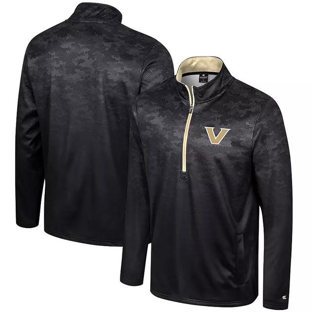 Mens Colosseum Vanderbilt Commodores The Machine Half-Zip Jacket Product Image