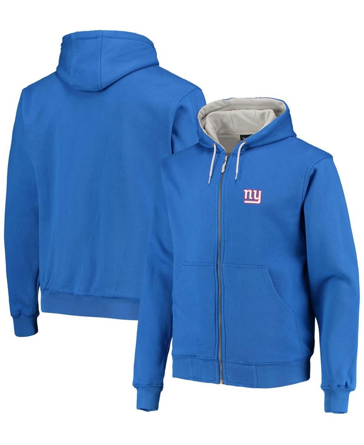 Mens Dunbrooke Royal Los Angeles Rams Craftsman Thermal-Lined Full-Zip Hoodie Product Image