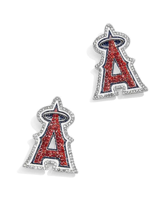 Womens Baublebar Los Angeles Angels Statement Stud Earrings Product Image