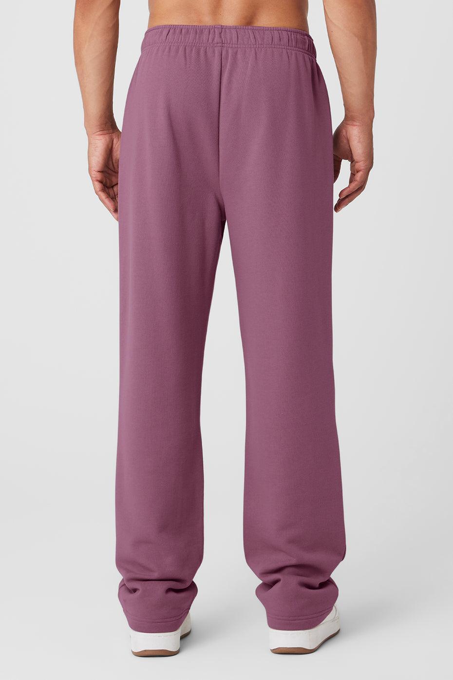 Accolade Straight Leg Sweatpant - Soft Mulberry Male Product Image