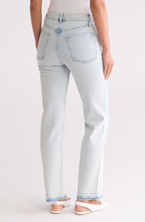 Hattie Mid Rise Straight Leg Jeans In Blue Product Image