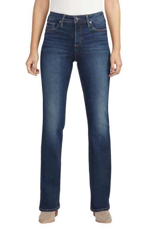 Silver Jeans Co. Womens Infinite Fit Mid Rise Bootcut Jeans Product Image