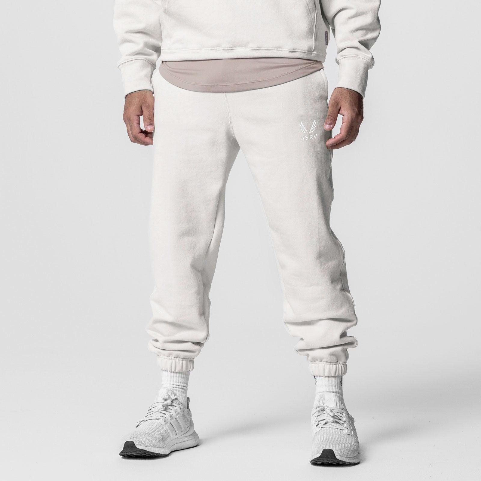 0655. Tech-Terry™ Oversized Sweats - Stone "Emblem" Product Image