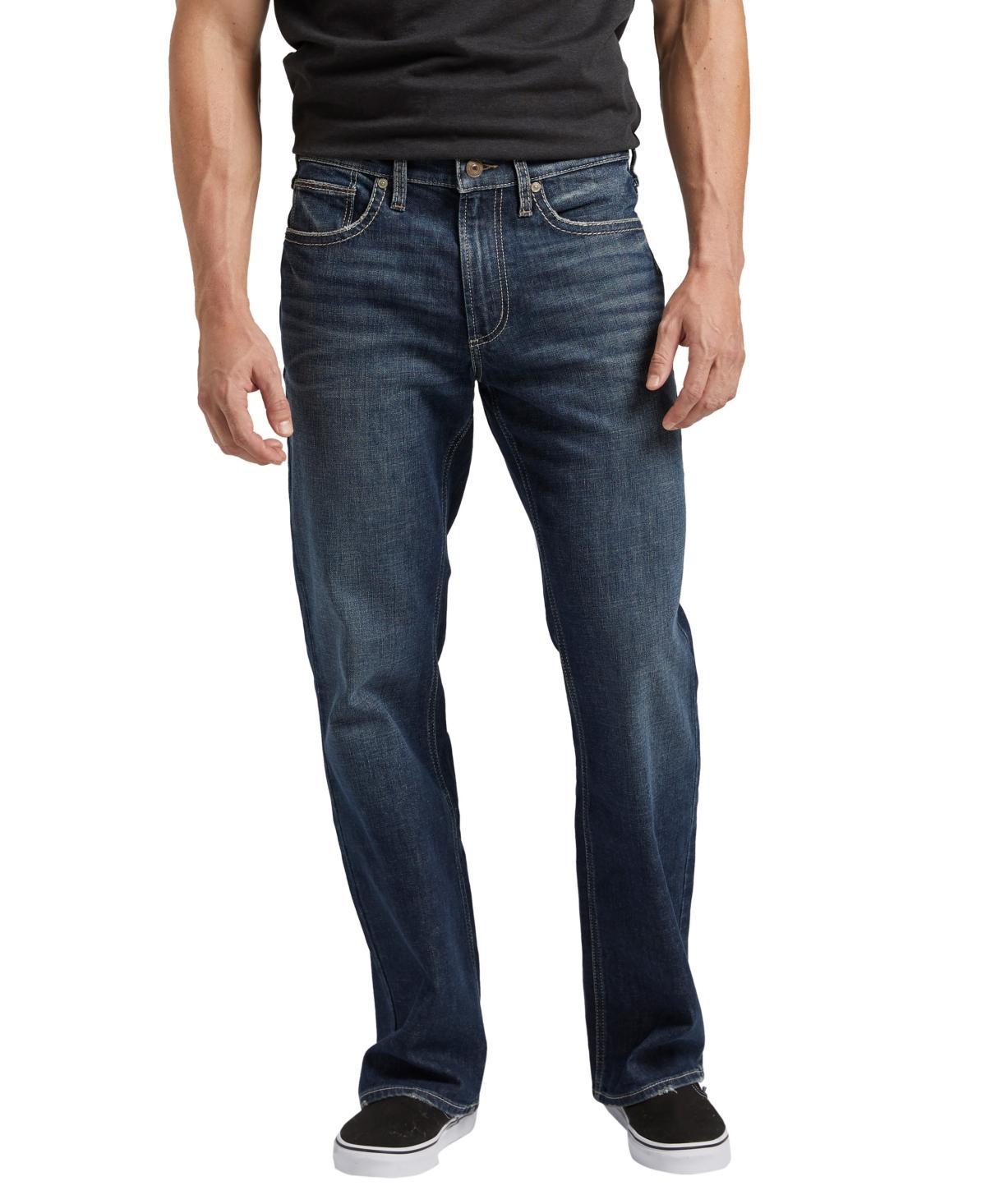 Silver Jeans Co. Zac Relaxed Straight Leg Denim Jeans product image