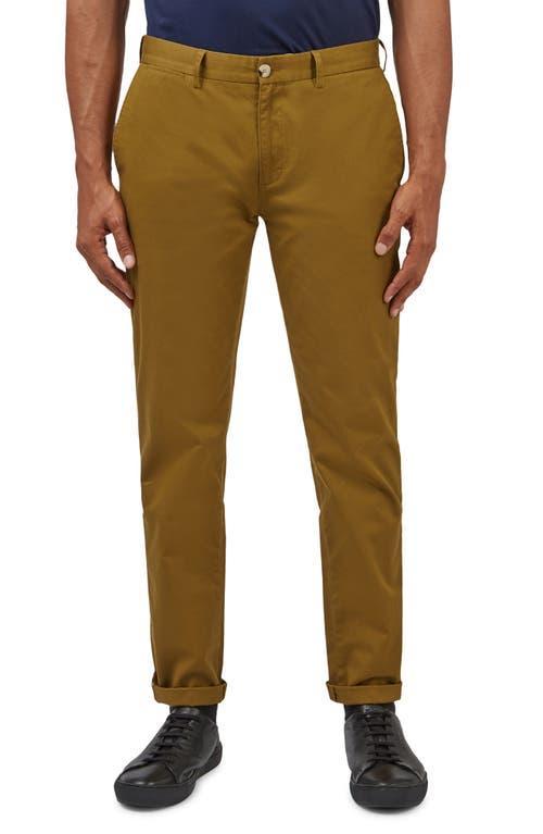 Ben Sherman Mens Slim-Fit Stretch Five-Pocket Branded Chino Pants Product Image