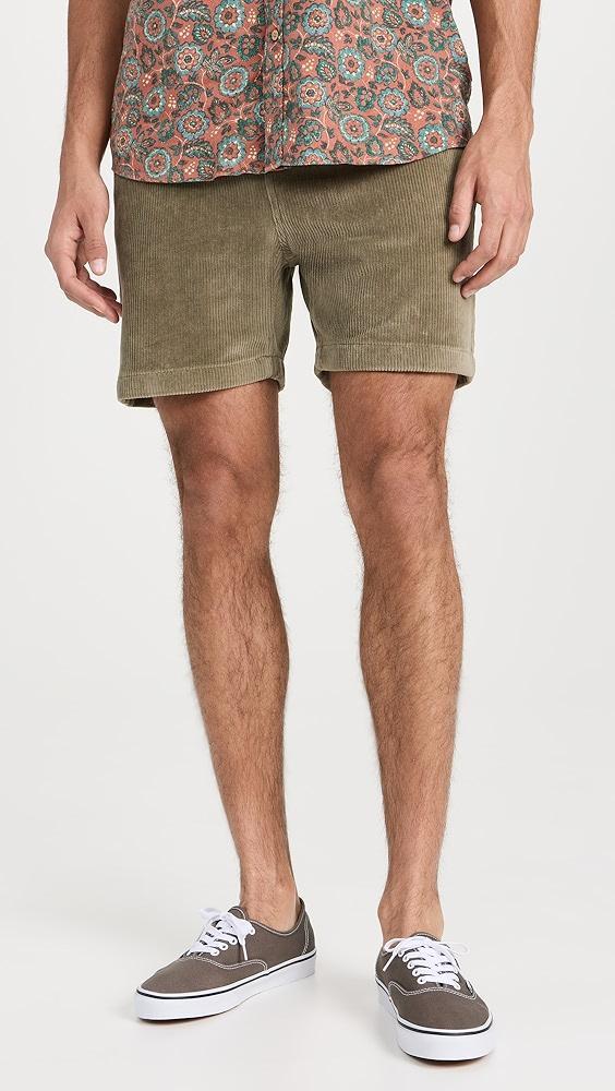 Faherty Drawstring Cord Shorts 6" | Shopbop Product Image