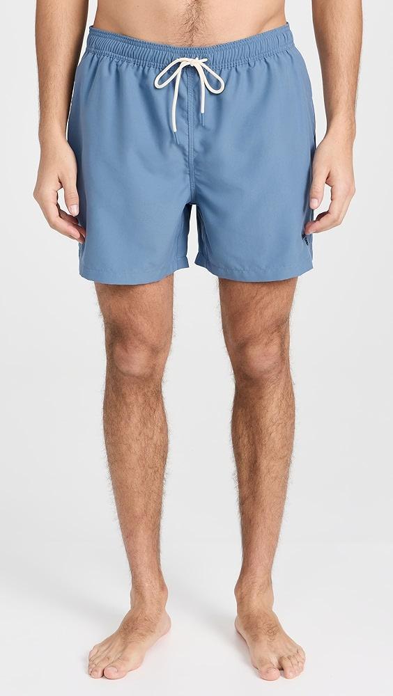 Barbour Staple Logo Swim Shorts 5" | Shopbop Product Image