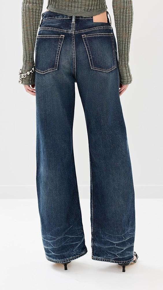 Acne Studios Broadway Denim Jeans | Shopbop Product Image