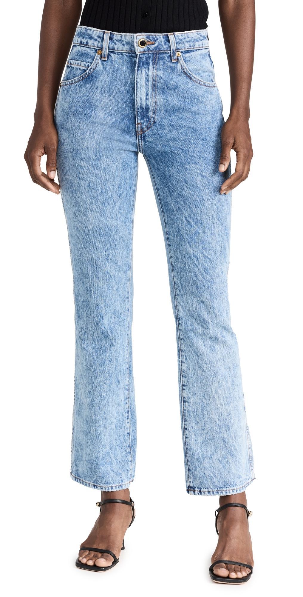 Khaite Vivian New Bootcut Flare Jeans Bryce 32 Product Image