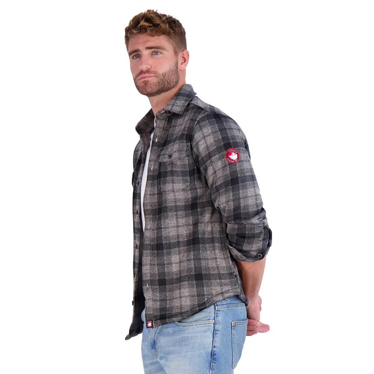 Canada Weather Gear Men's Plaid Shirt Jacket Male Product Image