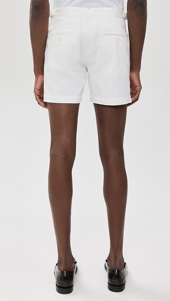 Orlebar Brown Bulldog Stretch Cotton Shorts 5.5" | Shopbop Product Image