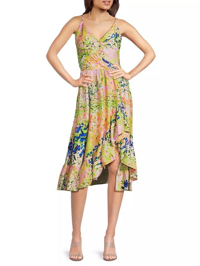 Floral Sleeveless Midi-Dress Product Image