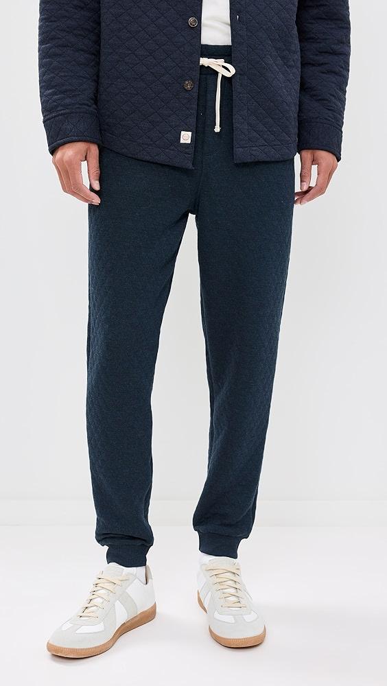 Marine Layer Corbet Quilted Joggers | Shopbop Product Image