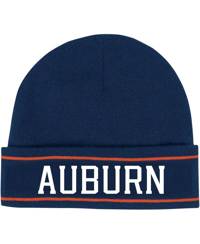 Mens Under Armour Auburn Tigers 2023 Sideline Lifestyle Performance Cuffed Knit Hat, Blue Product Image