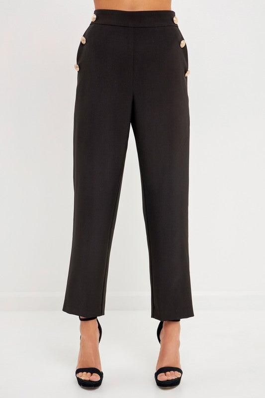 Keep It Classic High Waisted Trousers Product Image