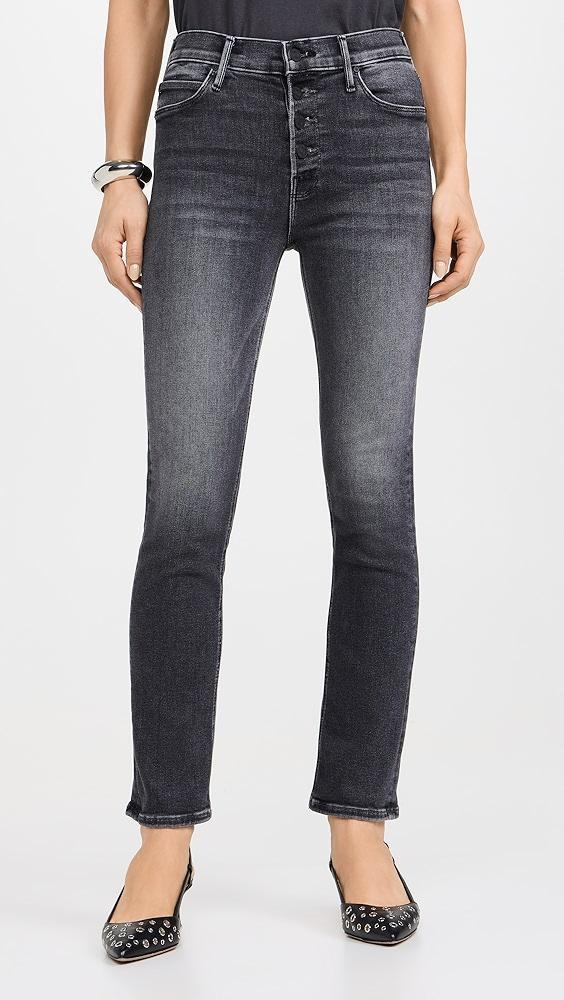 MOTHER Pixie Mid Rise Dazzler Ankle Jeans | Shopbop Product Image