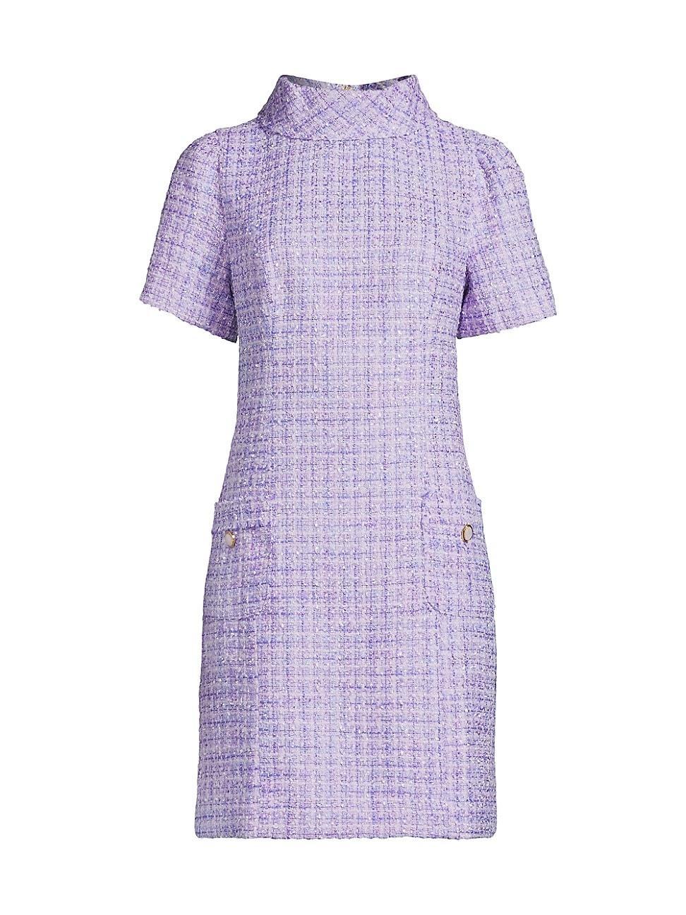 Womens Tiessa Tweed Boucl Shift Dress product image