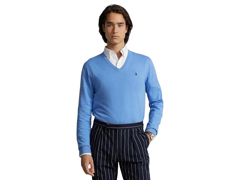 Polo Ralph Lauren Cotton V-Neck Sweater (Summer ) Men's Clothing Product Image