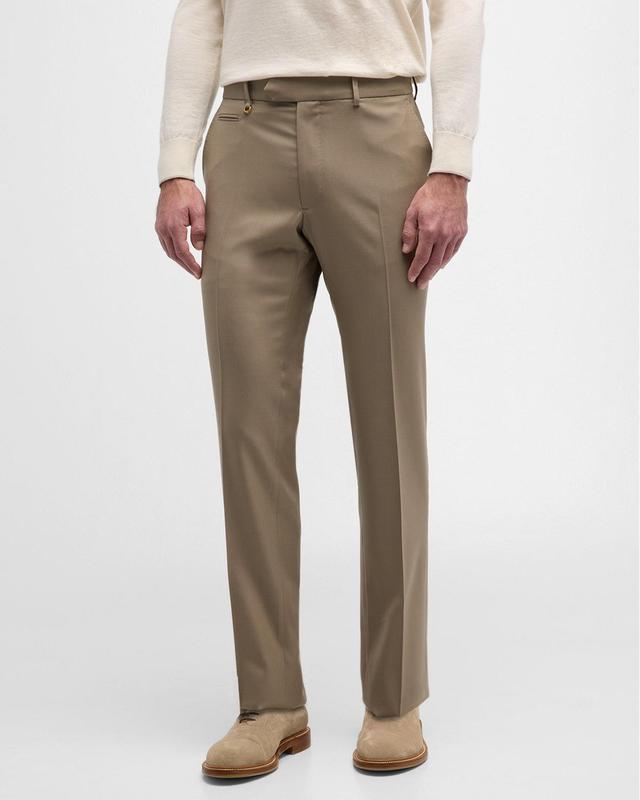 Mens Wool Trousers Product Image