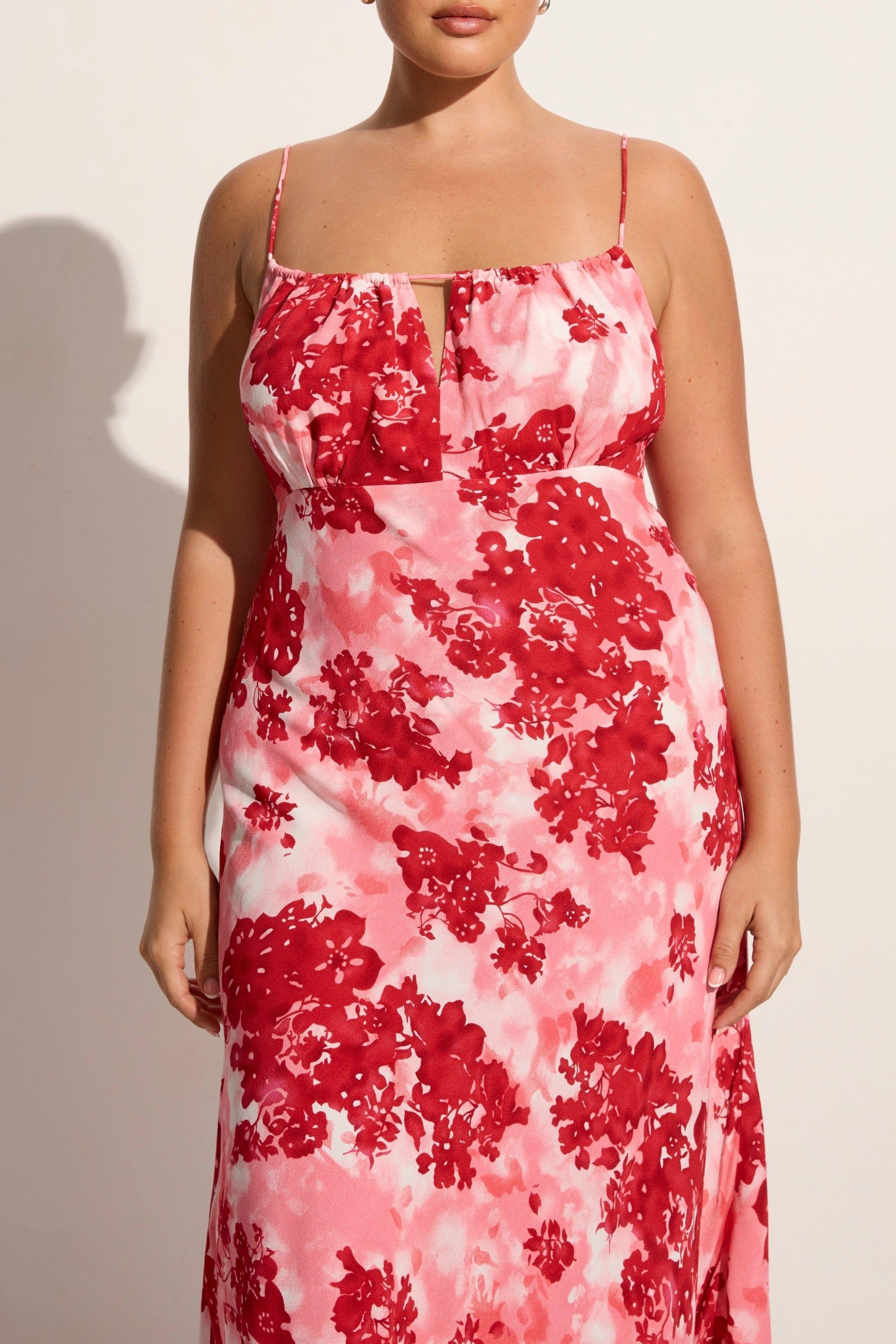 San Paolo Midi Dress Rosella Floral - Final Sale Product Image