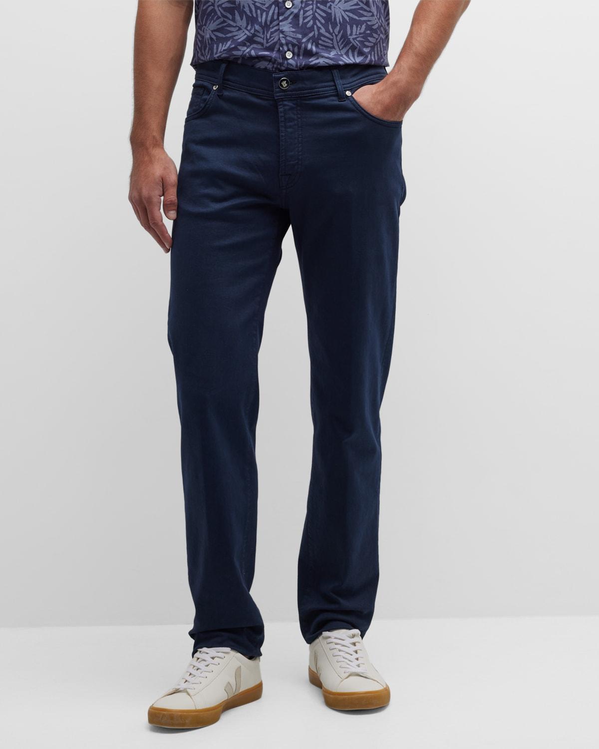 Mens Garment-Dyed Bull Denim Pants Product Image