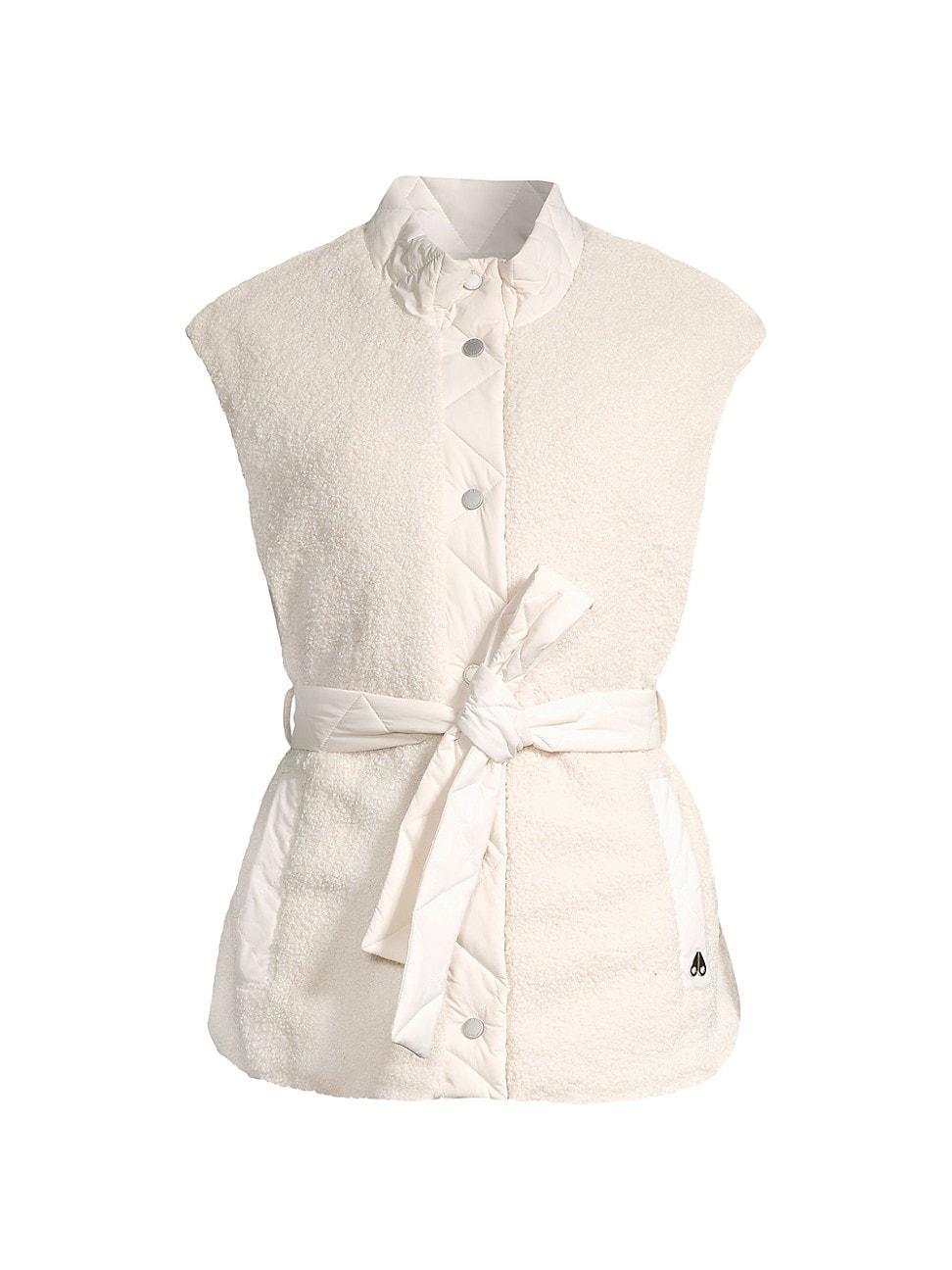 Womens St. Clair Belted Sherpa Vest Product Image