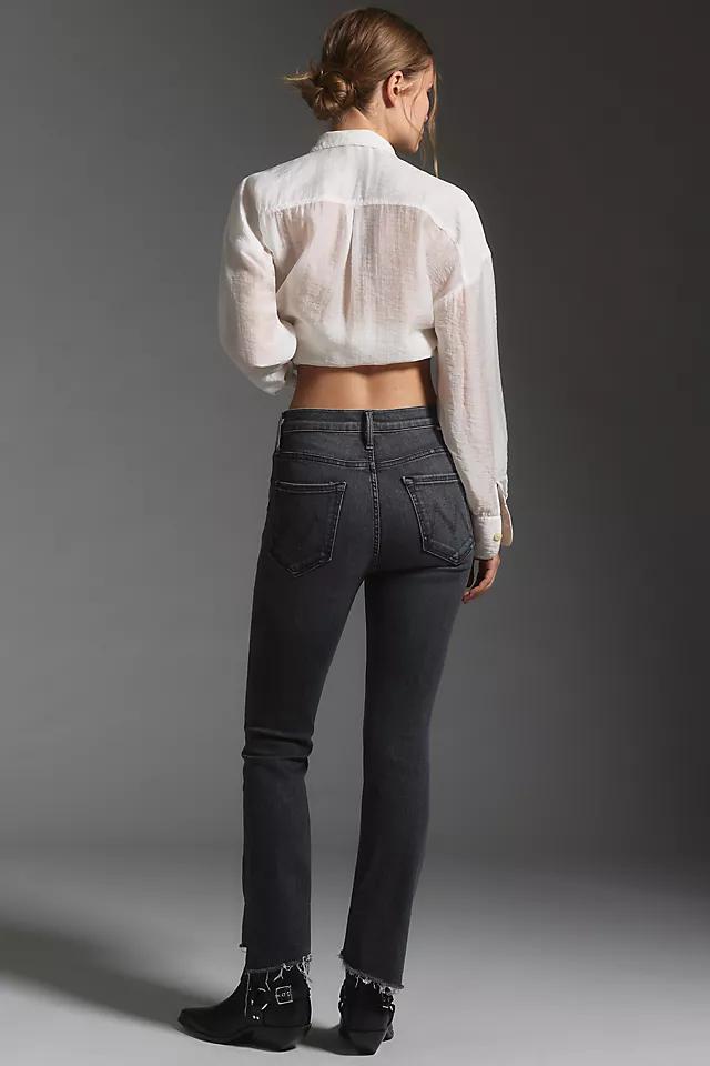 MOTHER The Insider Crop Step Fray Jeans Product Image