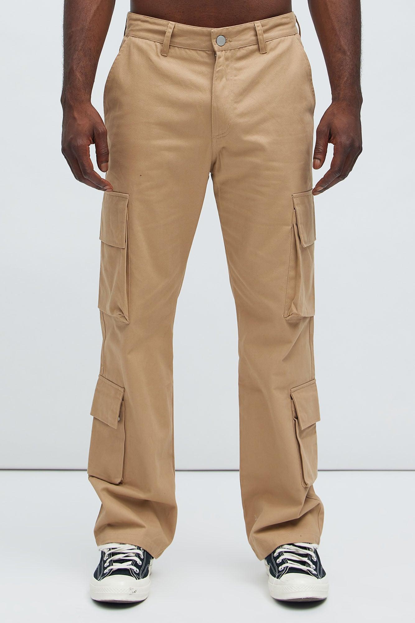 Loose Screw Cargo Pants - Khaki product image