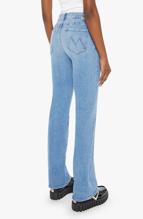 The Kick High Waist Straight Leg Jeans In Blue Product Image