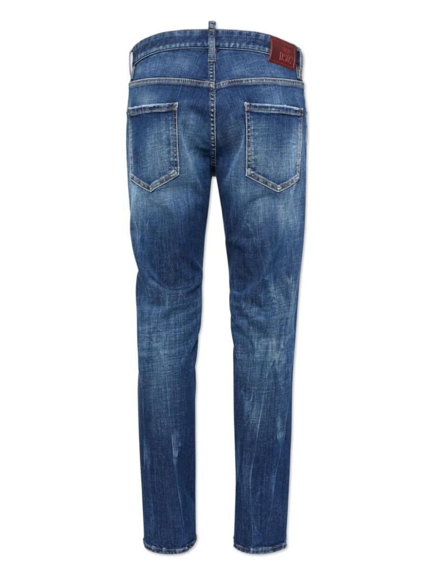 DSQUARED2 Mid-rise Skinny Jeans In Green Product Image