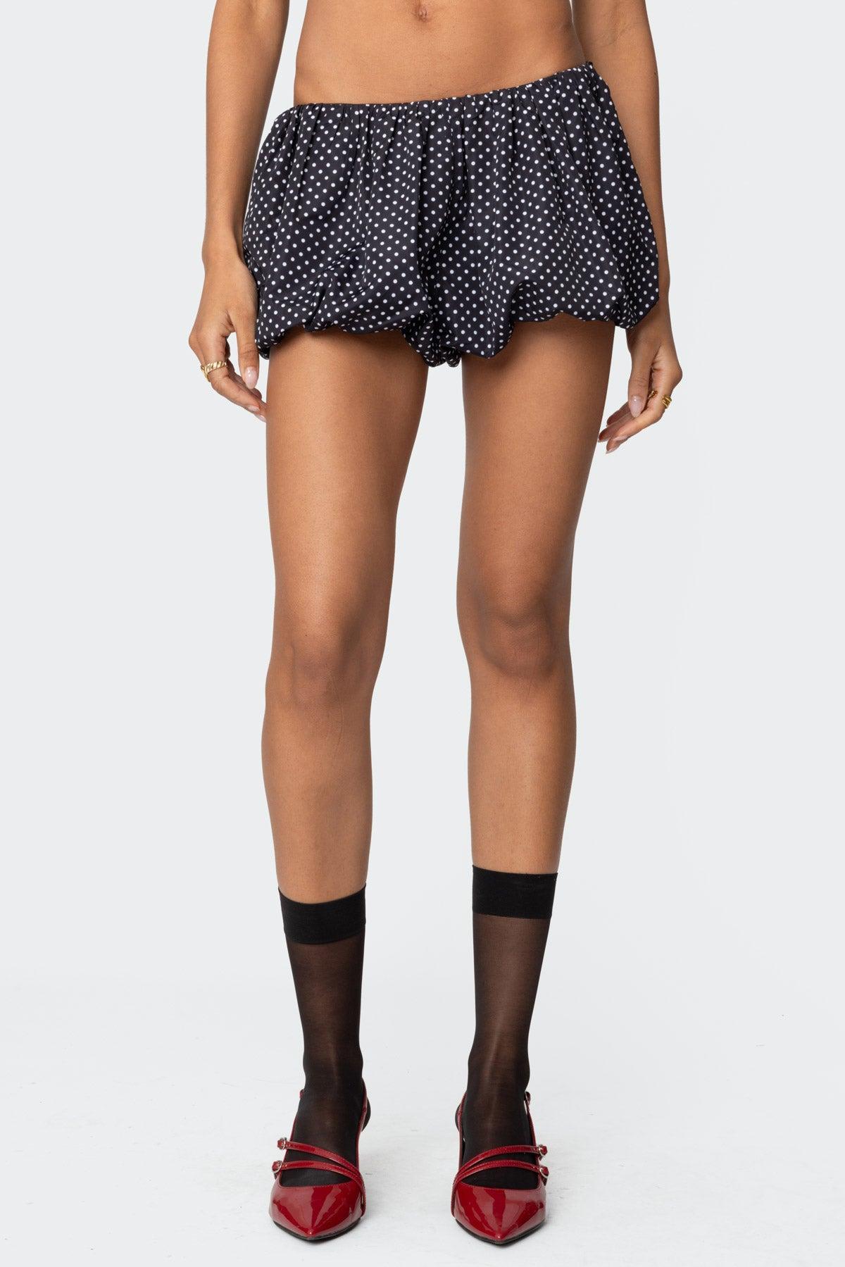 Liz Polka Dot Bubble Shorts Product Image