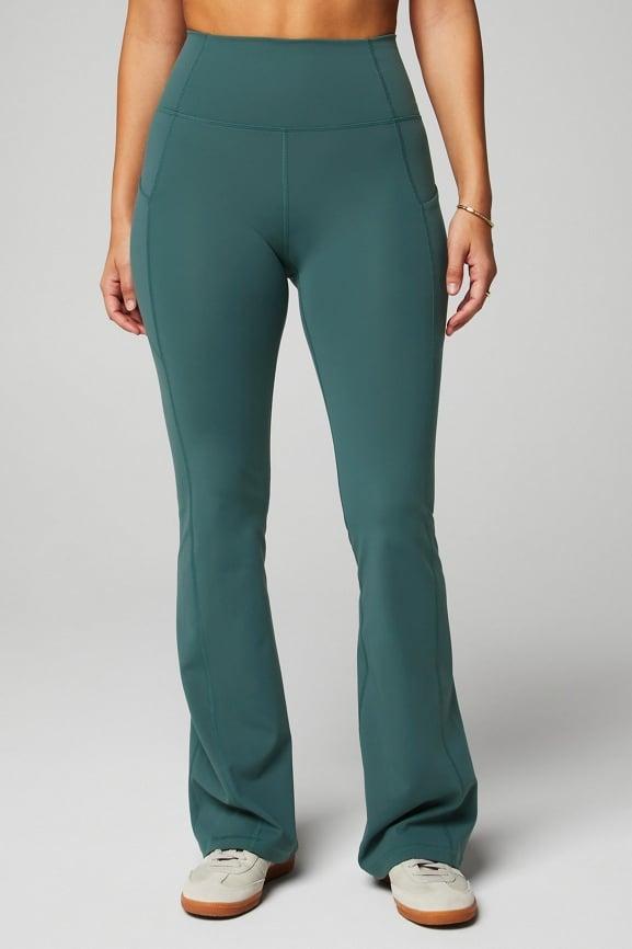 Oasis PureLuxe High-Waisted Pocketed Kick Flare Product Image