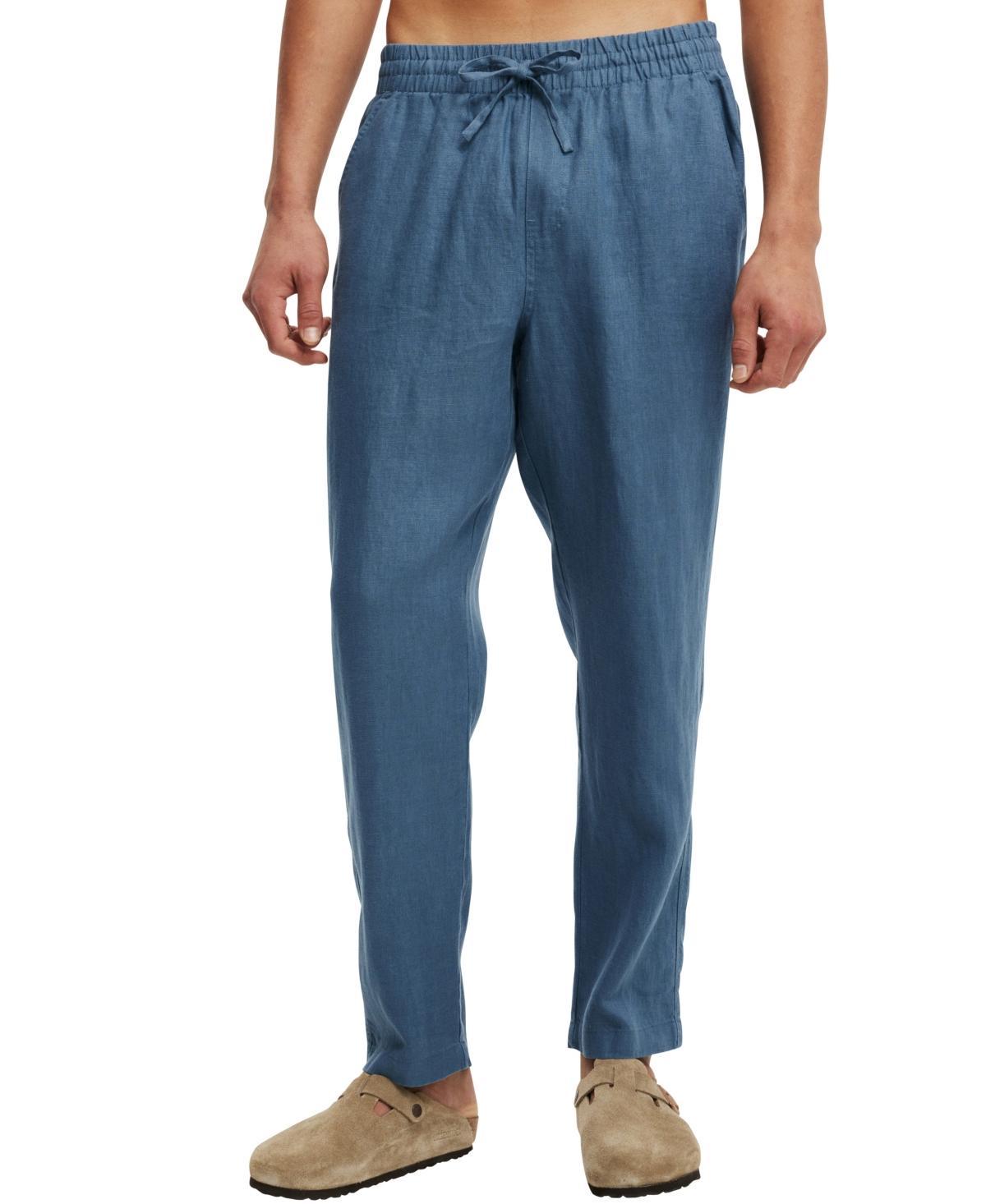 Cotton On Mens Linen Drawstring Pants Product Image