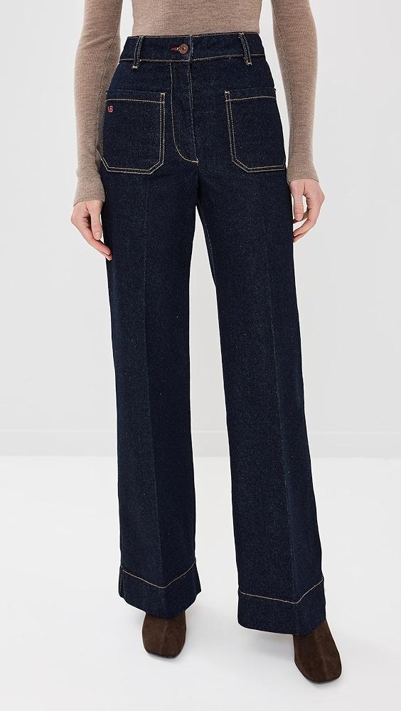 Victoria Beckham Alina Jeans | Shopbop Product Image