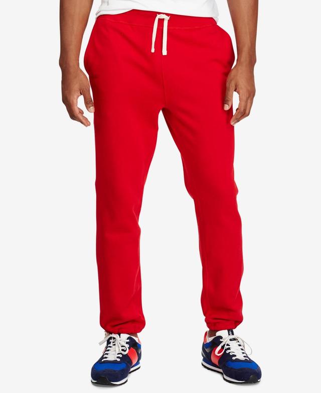 Mens Fleece Drawstring Cuff Sweatpants Product Image