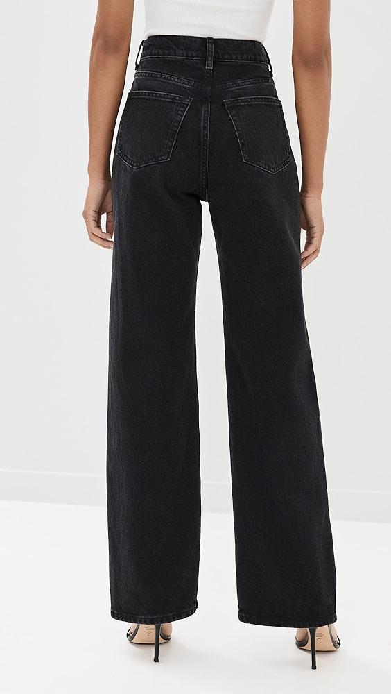 Reformation Cary High Rise Slouchy Straight Leg Jeans | Shopbop Product Image