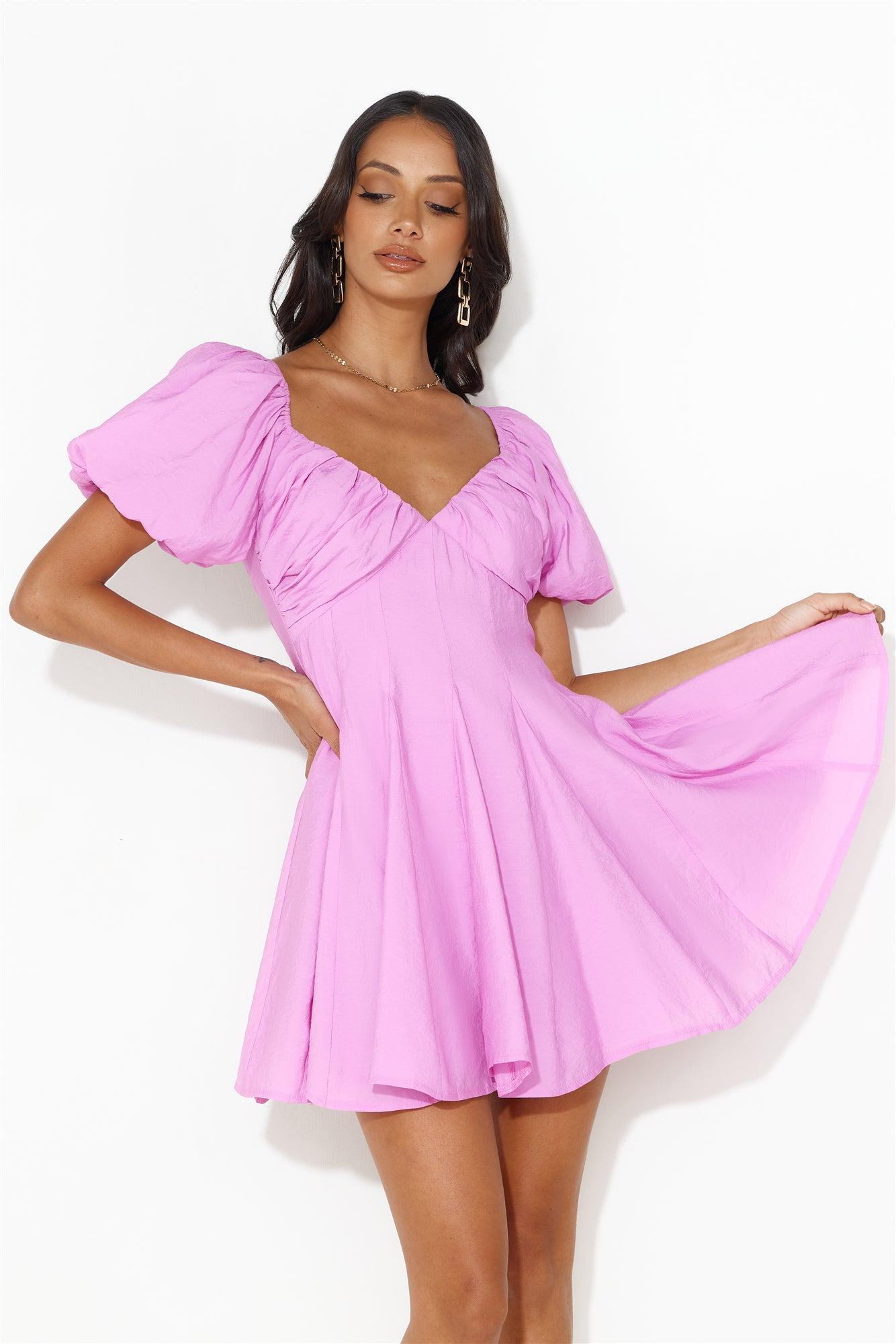 Can We Dream Mini Dress Pink product image