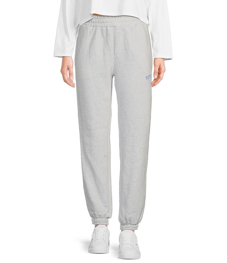 Rip Curl Varsity Placement Print Fleece Jogger Pants Product Image