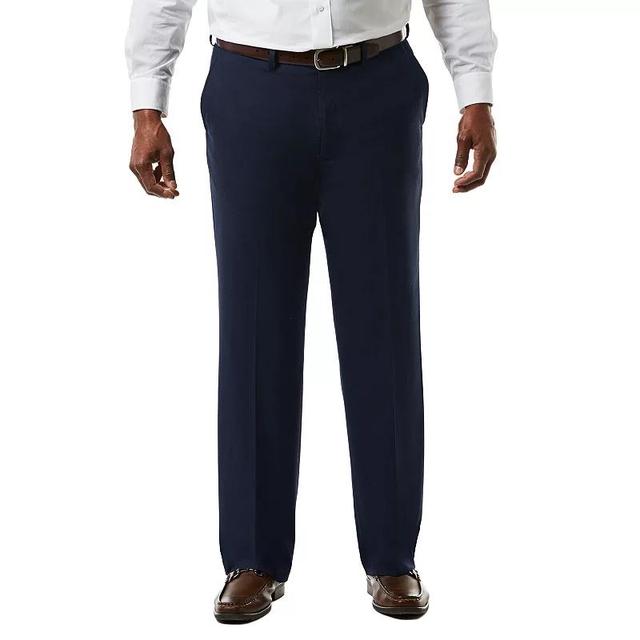 Big & Tall J.M. Haggar Premium Classic-Fit Sharkskin Stretch Flat-Front Suit Pants, Mens Product Image