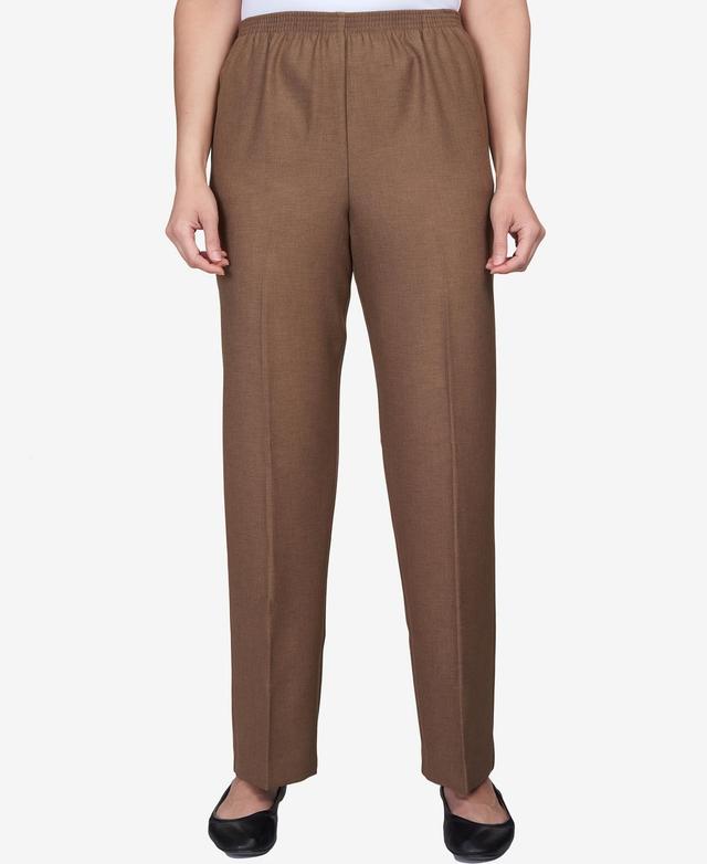 Womens Alfred Dunner Classics Proportioned Pants - Short Product Image