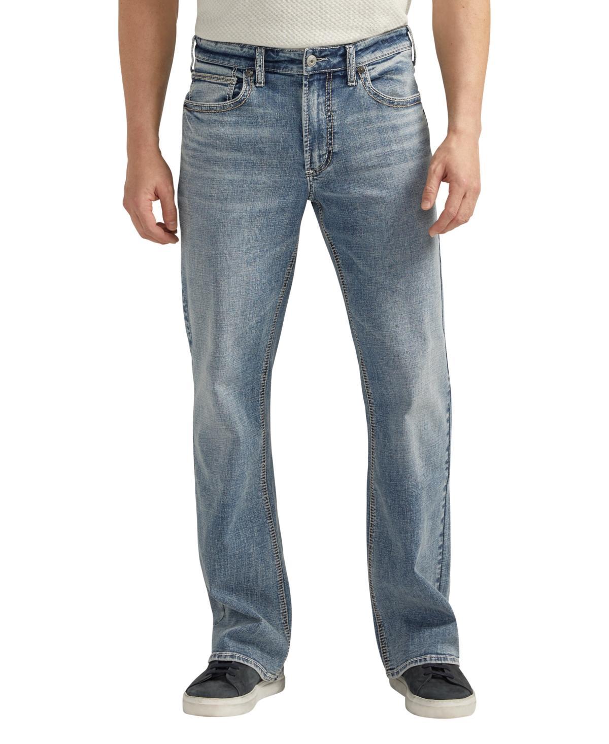 Silver Jeans Co. Mens Zac Relaxed Fit Straight Leg Jeans Product Image